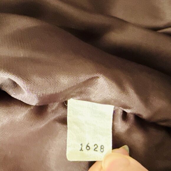 VTG 1980s Excelled USAF A-2 Military Flight Leather Jacket XL Brown Made In USA - Picture 9 of 13